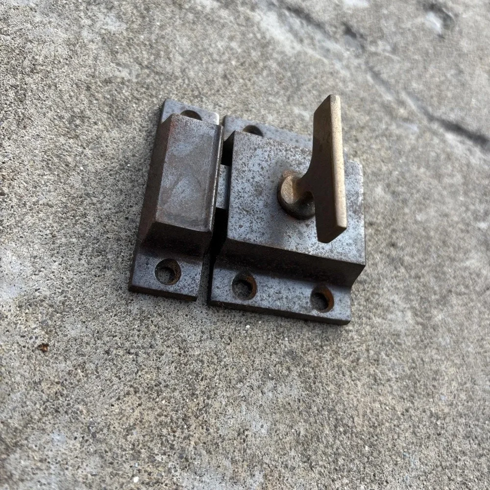 Vintage Cupboard Cabinet Door Latch Jelly Rustic Metal Turn